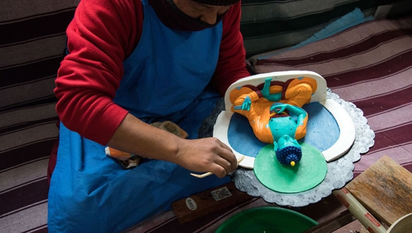 Junior Torma Makers Extend Their Skills